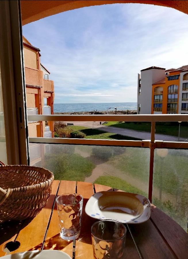 Cap De Mer - Vue Sur Mer - Une Chambre - Une Terrasse - Acces Direct Plage - Commerces A Proximites Ле Баркарес Экстерьер фото